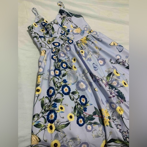 Floral Blue Sundress-Missing external and internal tags - Picture 4 of 9